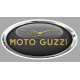 MOTO GUZZI  Sticker Trompe-l'oeil vinyle laminé