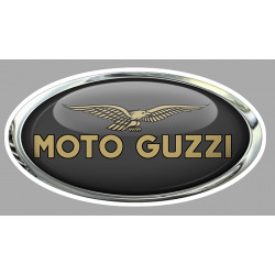 MOTO GUZZI  Sticker Trompe-l'oeil vinyle laminé