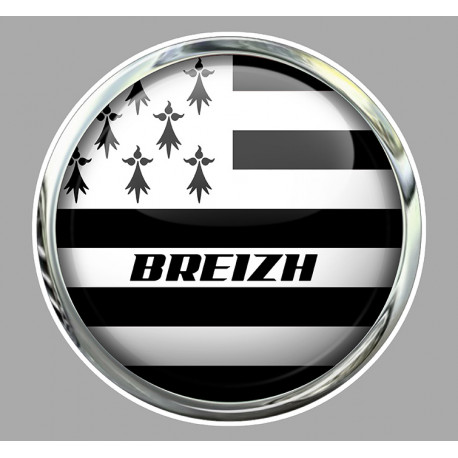  BREIZH Sticker UV 75mm