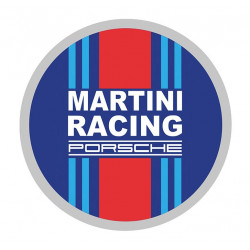 PORSCHE MARTINI Laminated decal