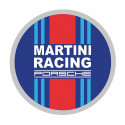 PORSCHE MARTINI Sticker vinyle laminé