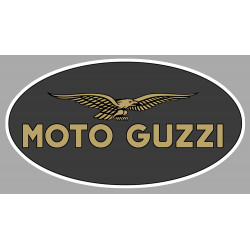 MOTO GUZZI Black   laminated decal