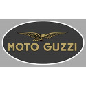 MOTO GUZZI Black   laminated decal