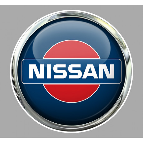 NISSAN Sticker vinyle laminé