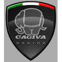 CAGIVA RACING   Sticker vinyle laminé