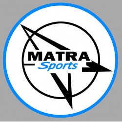 MATRA SPORT  Sticker vinyle laminé