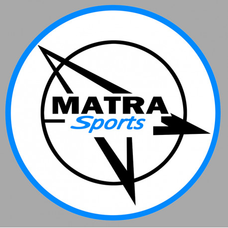 MATRA SPORT  Sticker vinyle laminé