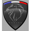 PEUGEOT RACING   Sticker vinyle laminé