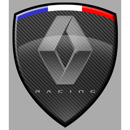 RENAULT RACING   Sticker vinyle laminé