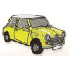 AUSTIN MINI  Jaune patch