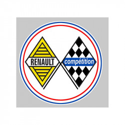 CAR Competition laminated decal