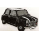 AUSTIN MINI  Jaune patch