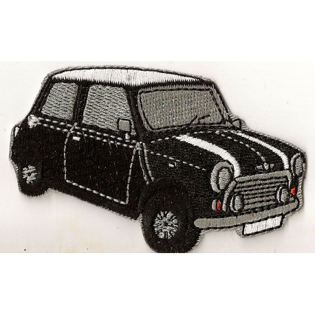 AUSTIN MINI  Jaune patch