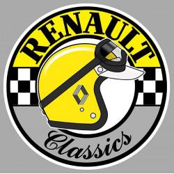 CAR " R " Classics right  Pin Up laminated decal