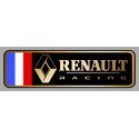 AUTO " R " RACING Sticker gauche vinyle laminé