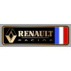 AUTO " R " RACING Sticker droit vinyle laminé