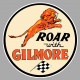 GILMORE laminated decal