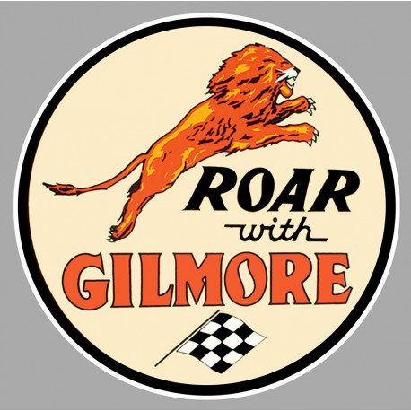 GILMORE laminated decal