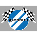 GORDINI   Flags laminated decal