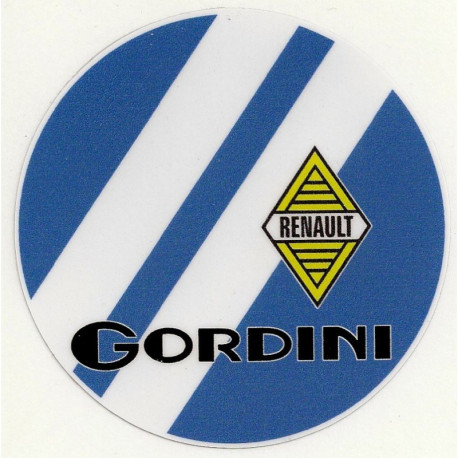 GORDINI  laminated decal