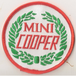 MINI COOPER Embroidered badge
