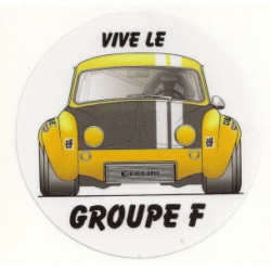 GORDINI  Groupe F Sticker vinyle laminé