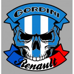 GORDINI  SKULL Sticker vinyle laminé