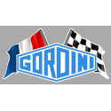 GORDINI  FLAGS laminated decal