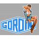 GORDINI  right Pin Up  Laminated decal