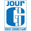 GORDINI  Jour G Sticker vinyle laminé