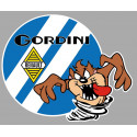 GORDINI TAZ  droit Sticker vinyle laminé