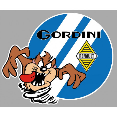 GORDINI TAZ  Gauche Sticker vinyle laminé