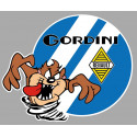 GORDINI  left TAZ  Laminated decal