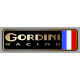 GORDINI  RACING right  Laminated decal