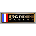 GORDINI  RACING left  Laminated decal