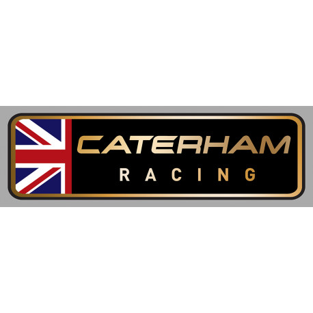 CATERHAM RACING LEFT laminated decal