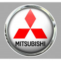 MITSUBISHI  Sticker Trompe-l.oeuil vinyle laminé