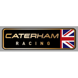 CATERHAM RACING left laminated decal