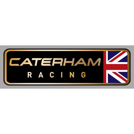 CATERHAM RACING Sticker gauche vinyle laminé