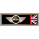 CATERHAM RACING Sticker gauche vinyle laminé