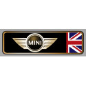 MINI  RACING right laminated decal