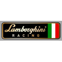 LAMBORGHINI RACING Sticker droit vinyle laminé