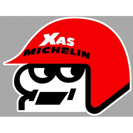 MICHELIN  XAS Sticker droit vinyle laminé