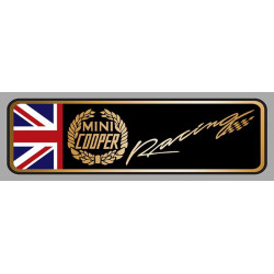 MINI COOPER RACING left laminated decal