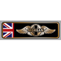 MORGAN RACING left laminated decal