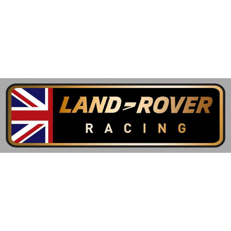 LAND ROVER RACING Sticker gauche vinyle laminé