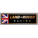 LAND ROVER RACING left laminated decal