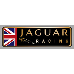 JAGUAR RACING Sticker gauche vinyle laminé