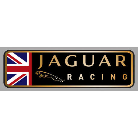 JAGUAR RACING Sticker gauche vinyle laminé