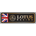 LOTUS RACING left laminated decal